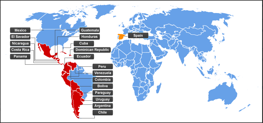 How Many Countries Speak Spanish As A First Language Uno